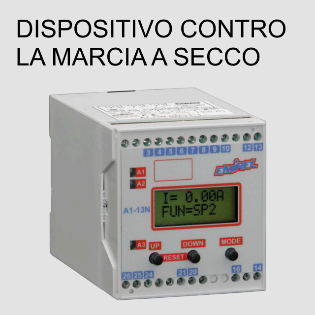 DISPOSITIVO CONTRO LA MARCIA A SECCO