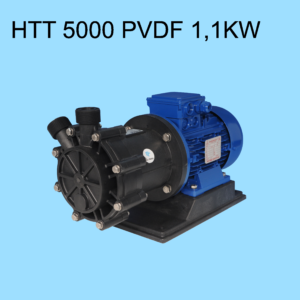 pompa centrifuga trascinamento magnetico HTT 5000 PVDF 1,1KW