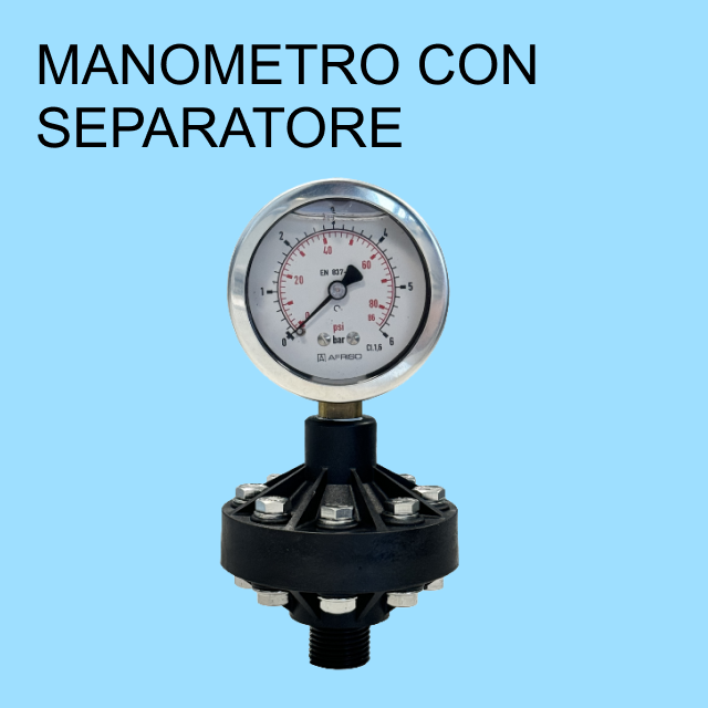 MANOMETRO SEPARATORE
